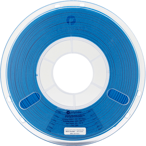 PolySmooth™ leštitelný filament | Elektrický Modrý | 1.75 0.75kg