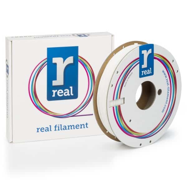 Real PLA filament | Biely | 1.75 0.5kg