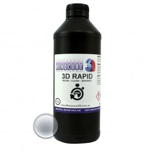 Priehľadný Rapid Resin Živica do DLP 3D tlačiarňe Monocure3D