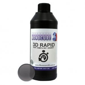 Gunmetal Rapid Resin Živica do DLP 3D tlačiarňe Monocure3D