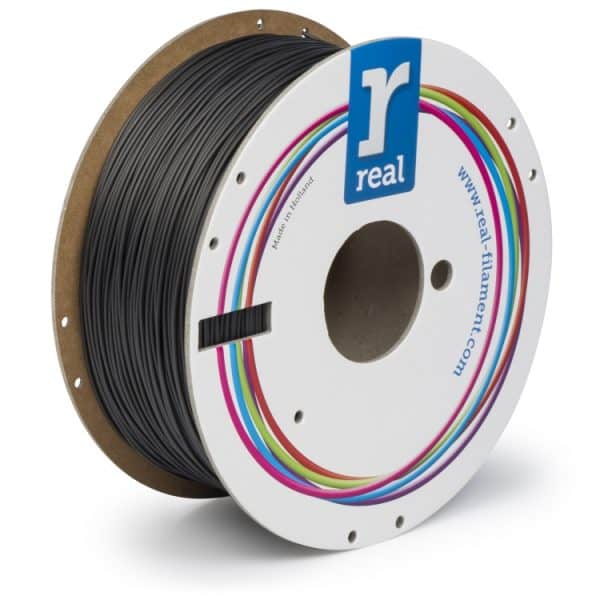 Real Flex PLA filament | Čierny | 1.75 1kg