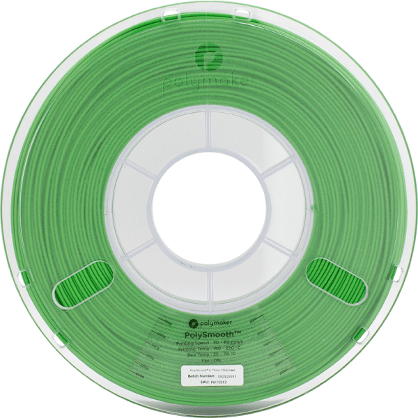 PolySmooth™ leštitelný filament | Zelený | 1.75 0.75kg
