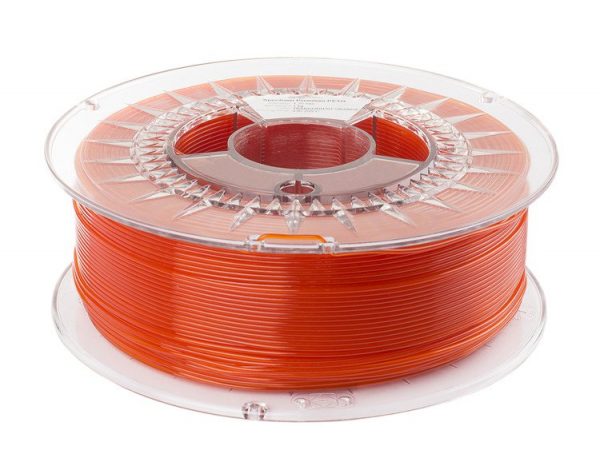 PETG filament | Transparentný oranžový | Spectrum filaments 1.75 1kg