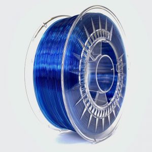 PETG filament | Super Modrý Transparentný | Devil Design 1.75 1kg