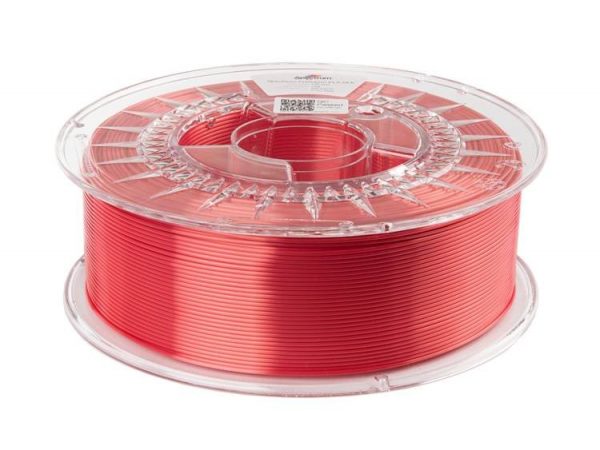 SILK PLA filament | Ruby Červený | Spectrum filaments 1.75 1kg